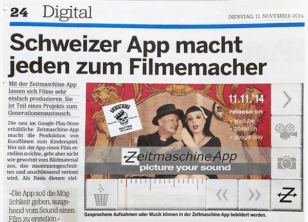 Veröffentlichung unserer Film-App